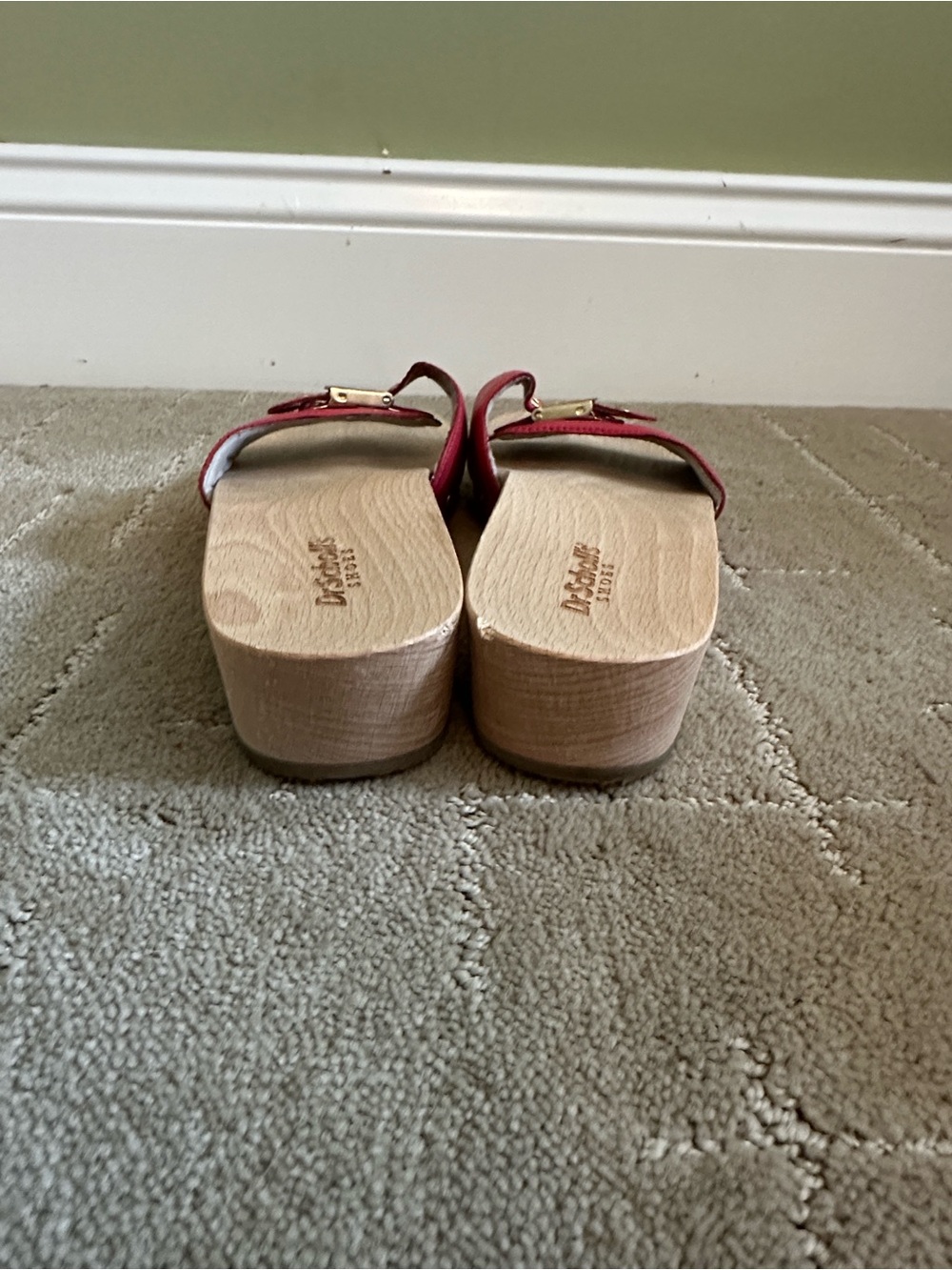 Dr. Scholl’s original sandal in red size 9 - Picture 4 of 7